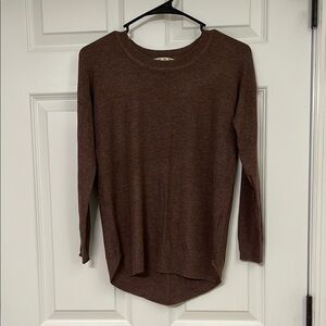 Brown Long Sleeve Sweater